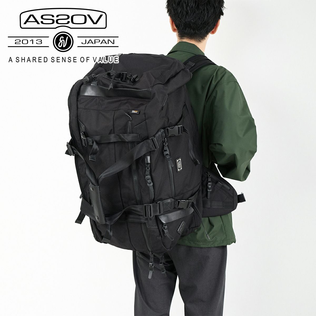 AS2OV アッソブ EXCLUSIVE BALLISTIC NYLON バリスティックナイロン