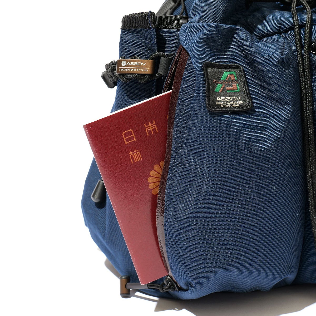 AS2OV アッソブ 330×1000D CORDURA STANDARD SERIES 330×1000D コーデュラ スタンダードシリーズ ドローストリングショルダー 152324