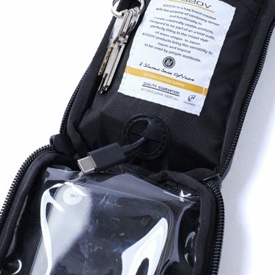 AS2OV アッソブ モバイル330×1000D CORDURA STANDARD SERIES 330×1000D コーデュラ スタンダードシリーズ モバイルポーチ 152320