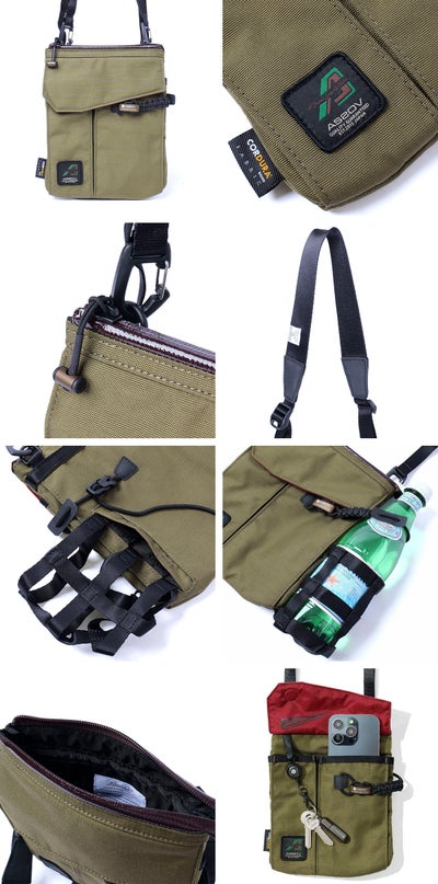 AS2OV アッソブ 330×1000D CORDURA STANDARD SERIES 330×1000D コーデュラ スタンダードシリーズ サコッシュ 152319