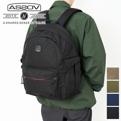 AS2OV アッソブ 330×1000D CORDURA STANDARD SERIES 330×1000D コーデュラ スタンダードシリーズ デイパック 152317