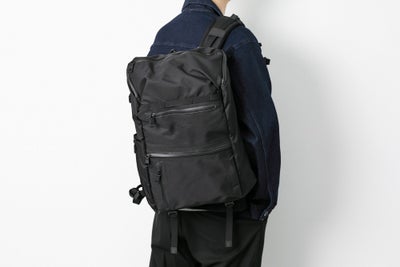 AS2OV アッソブ 3LAYER CORDURA 305D ウォータープルーフコーデュラ 305D ラウンドジップ バックパック 141612