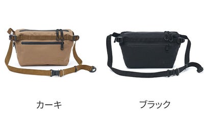 AS2OV アッソブ 3LAYER CORDURA 305D ウォータープルーフコーデュラ 305D ファニーパック 141607