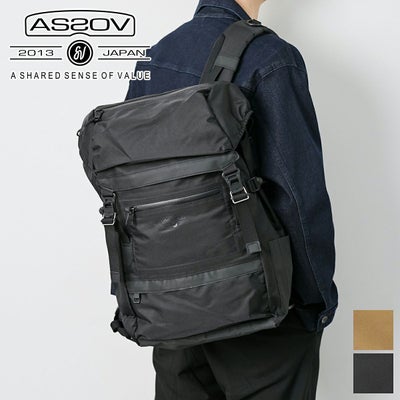 AS2OV アッソブ 3LAYER CORDURA 305D ウォータープルーフコーデュラ 305D バックパック 141602