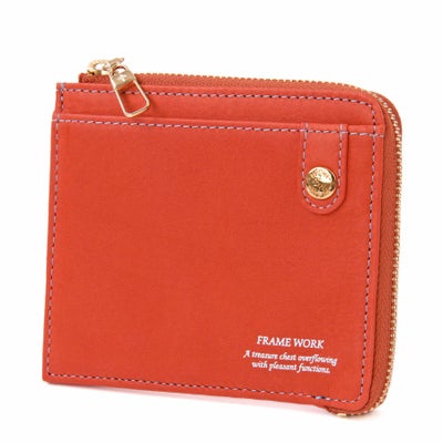 FRAME WORK フレームワーク シアー 小銭入れ付き財布 0045080
