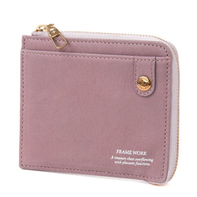 FRAME WORK フレームワーク シアー 小銭入れ付き財布 0045080