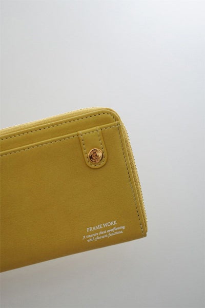 FRAME WORK フレームワーク シアー 小銭入れ付き長財布（L字ファスナー式） 0045082