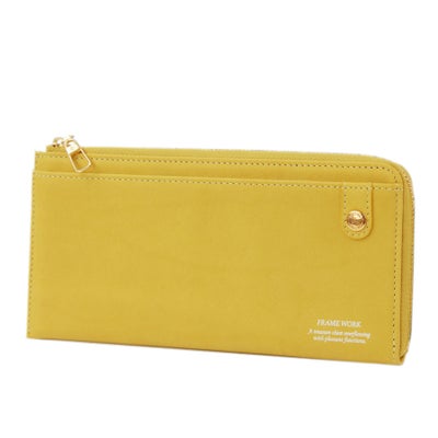 FRAME WORK フレームワーク シアー 小銭入れ付き長財布（L字ファスナー式） 0045082