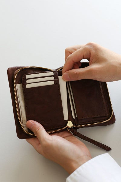 Dakota BLACK LABEL ダコタ ブラックレーベル ワンダラー 小銭入れ付き二つ折り財布（ラウンドファスナー式 ） 0620241