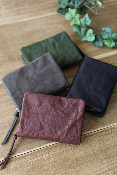 Dakota BLACK LABEL ダコタ ブラックレーベル ワンダラー 小銭入れ付き二つ折り財布（ラウンドファスナー式 ） 0620241