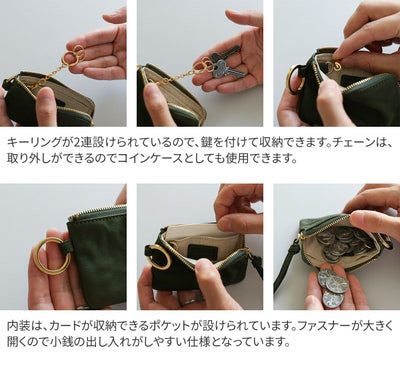 Dakota BLACK LABEL ダコタ ブラックレーベル ワンダラー コインケース 0620245