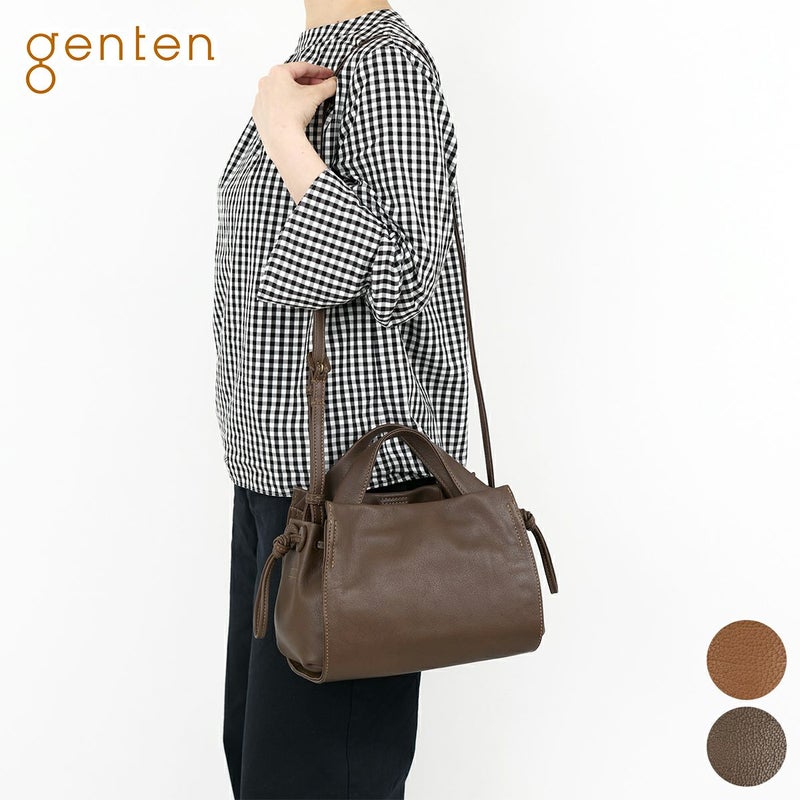 genten ゲンテン Sollo fine ソーロフィーネ 2WAYショルダーバッグ 44761