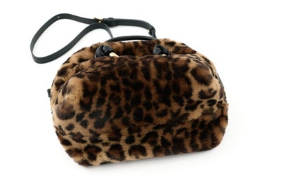 VIOLAd'ORO ヴィオラドーロ ELMO エルモ ノットハンドルトートバッグ エコファー レッキス V-8763