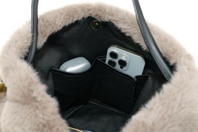 VIOLAd'ORO ヴィオラドーロ ELMO エルモ トートバッグ エコファー レッキス V-8922