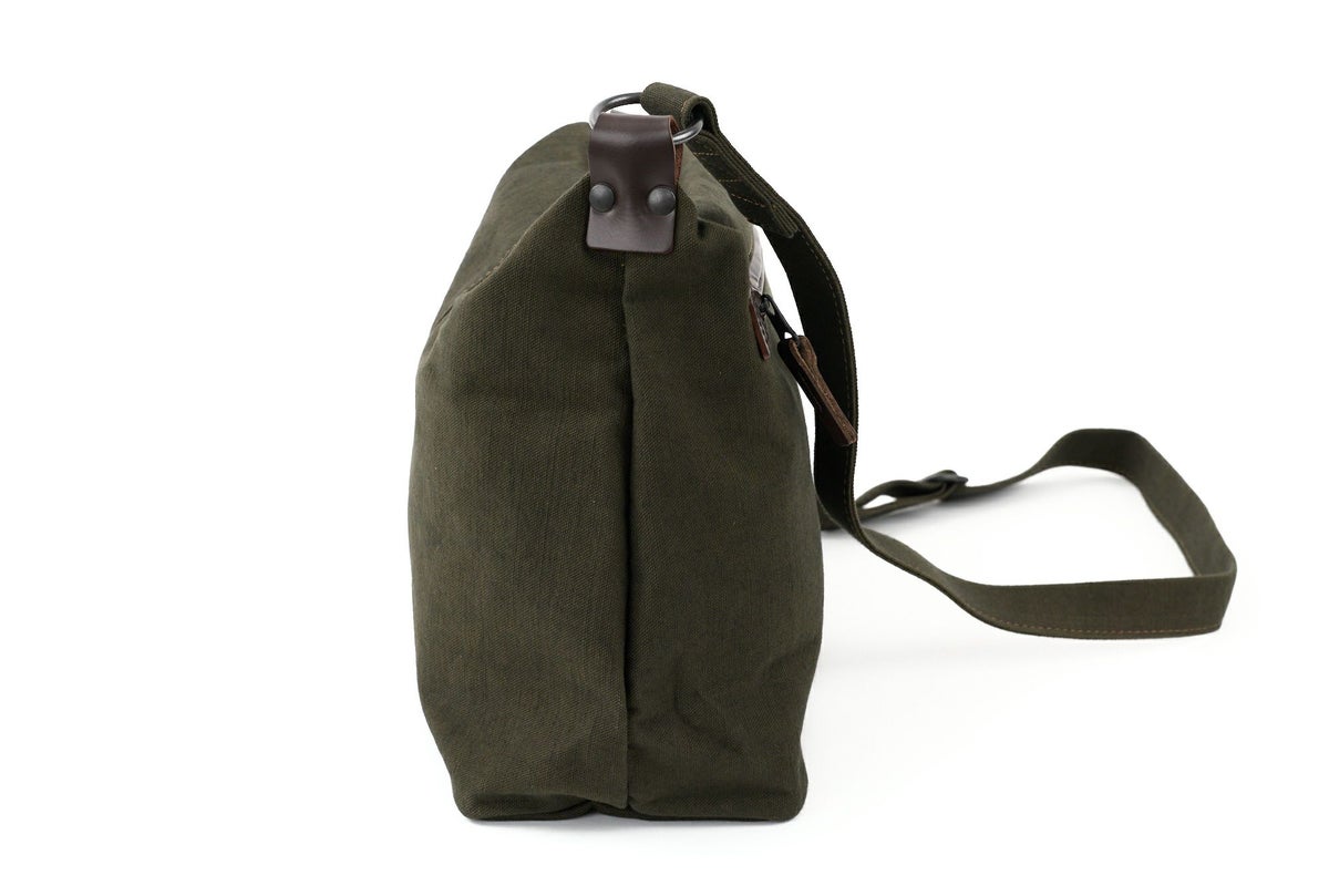 BAGGY PORT バギーポート 黒さび染め帆布 ショルダーバッグ GRN-9604