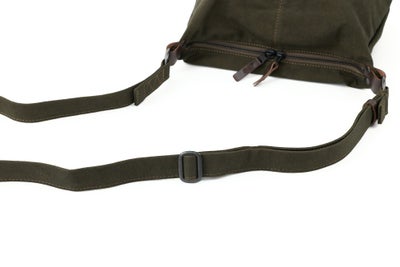 BAGGY PORT バギーポート 黒さび染め帆布 ショルダーバッグ GRN-9604