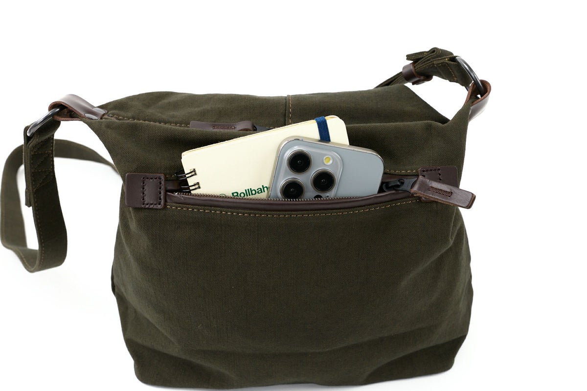 BAGGY PORT バギーポート 黒さび染め帆布 ショルダーバッグ GRN-9604