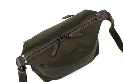 BAGGY PORT バギーポート 黒さび染め帆布 ショルダーバッグ GRN-9604