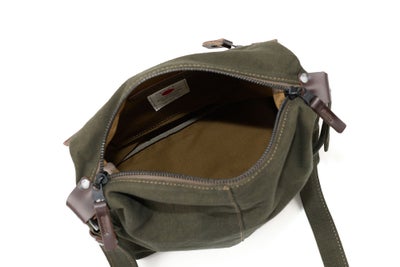 BAGGY PORT バギーポート 黒さび染め帆布 ショルダーバッグ GRN-9604