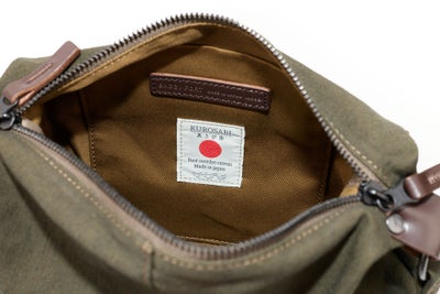 BAGGY PORT バギーポート 黒さび染め帆布 ショルダーバッグ GRN-9604