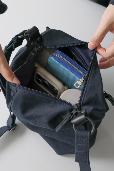 BAGGY PORT バギーポート 黒さび染め帆布 ショルダーバッグ GRN-9604