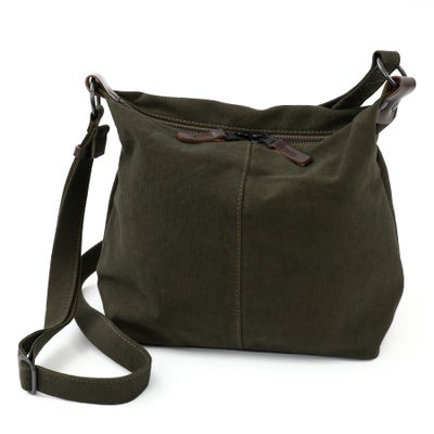 BAGGY PORT バギーポート 黒さび染め帆布 ショルダーバッグ GRN-9604