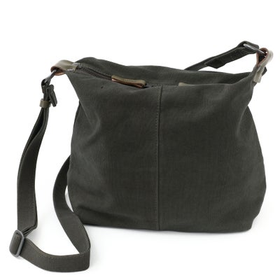 BAGGY PORT バギーポート 黒さび染め帆布 ショルダーバッグ GRN-9604