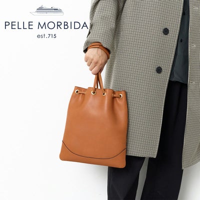 PELLE MORBIDA ペッレモルビダ FIRENZE フィレンツェ 巾着バッグ PMO-MB080FI