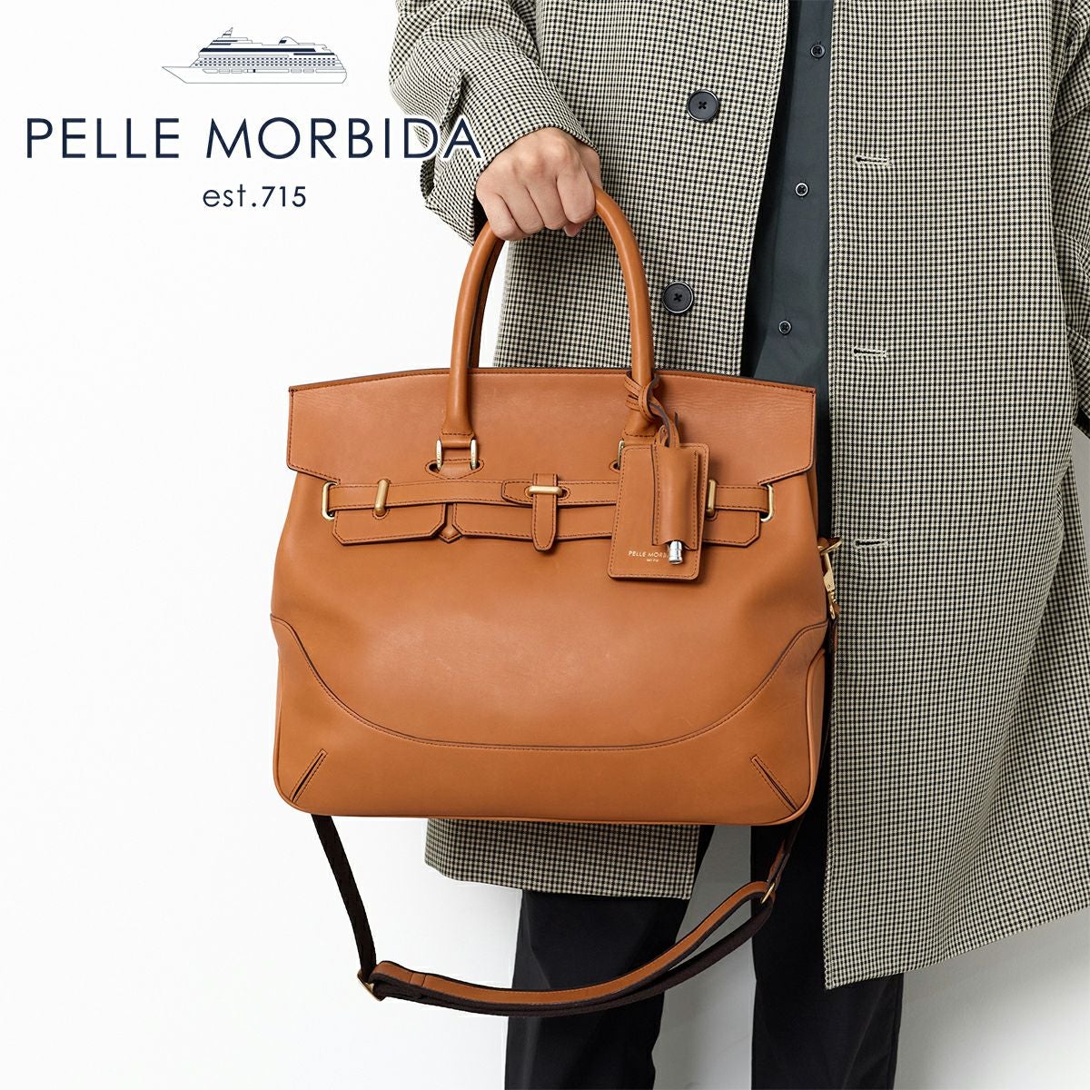 ペッレモルビダ　フラップボストンバッグ 2025年 秋冬新作 ] PELLE MORBIDA ペッレモルビダ FIRENZE