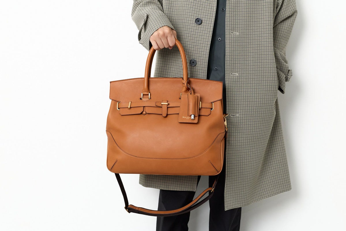 PELLE MORBIDA ペッレモルビダ FIRENZE フィレンツェ フラップボストンバッグ PMO-FIRENZE