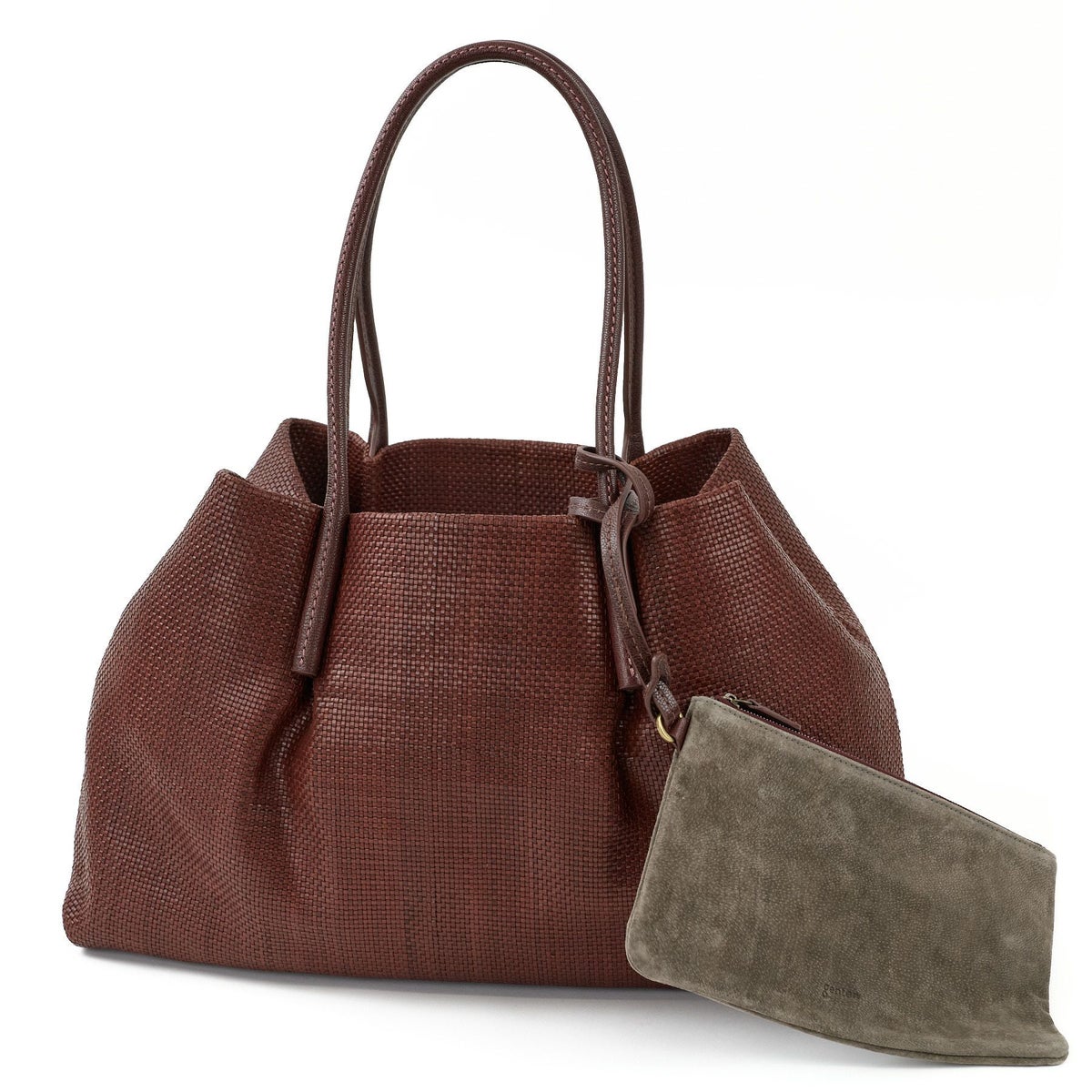 genten ゲンテン Pelle tessile ペッレ テッシル トートバッグ 44558