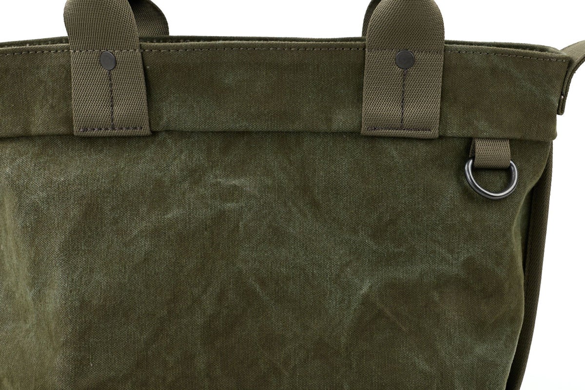 BAGGY PORT バギーポート TIGER CANVAS タイガー帆布 2WAYトートバッグ GRN-884