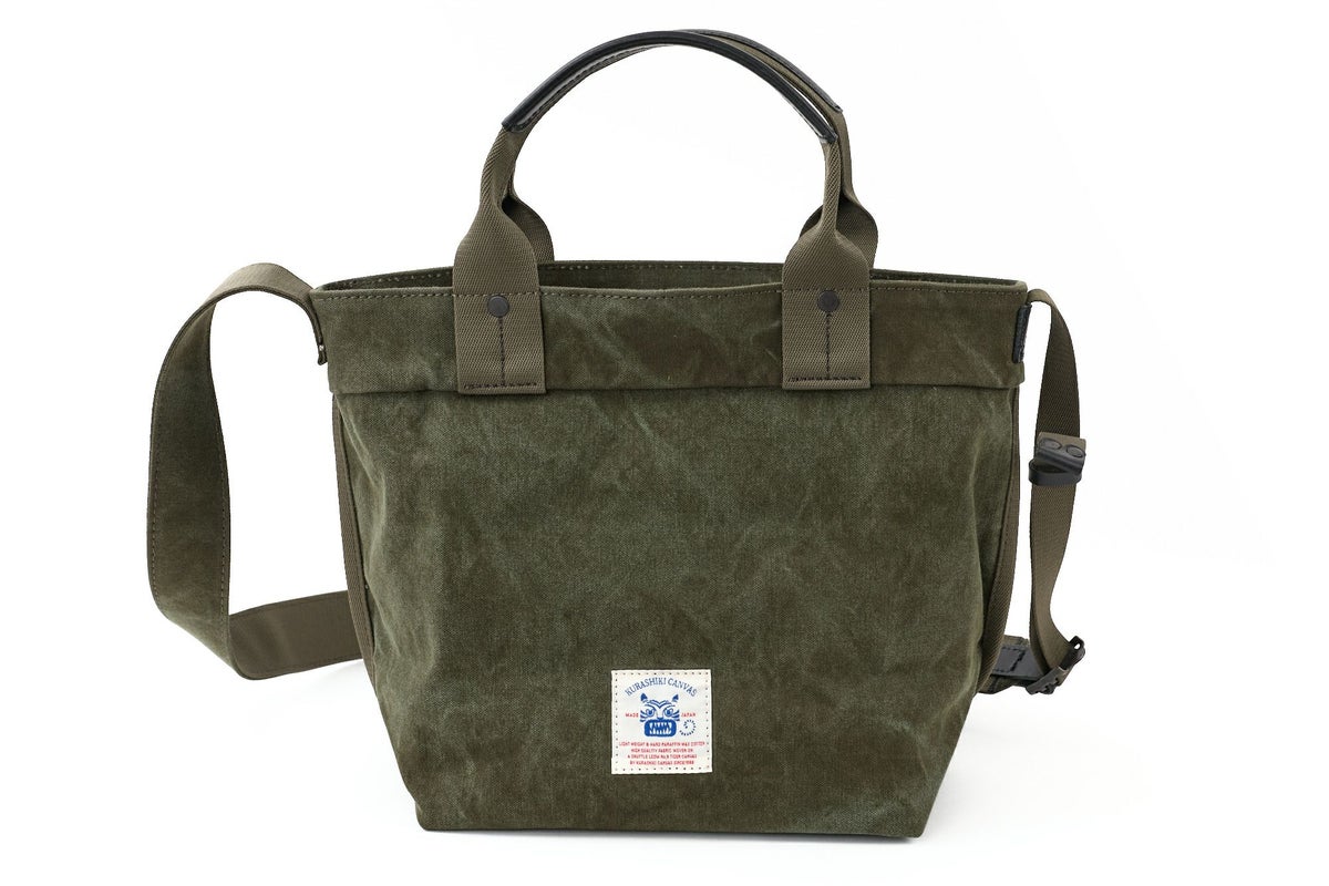 BAGGY PORT バギーポート TIGER CANVAS タイガー帆布 2WAYトートバッグ GRN-884