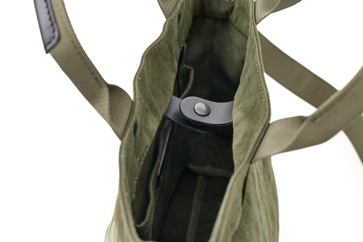 BAGGY PORT バギーポート TIGER CANVAS タイガー帆布 2WAYトートバッグ GRN-884