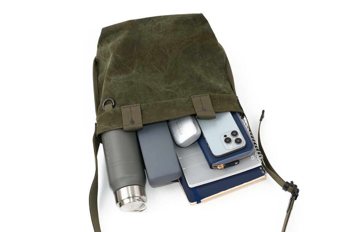 BAGGY PORT バギーポート TIGER CANVAS タイガー帆布 2WAYトートバッグ GRN-884