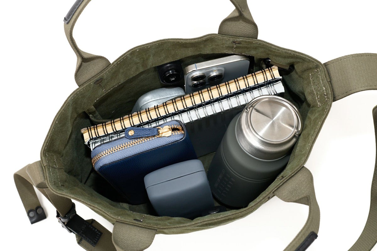 BAGGY PORT バギーポート TIGER CANVAS タイガー帆布 2WAYトートバッグ GRN-884