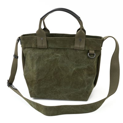 BAGGY PORT バギーポート TIGER CANVAS タイガー帆布 2WAYトートバッグ GRN-884