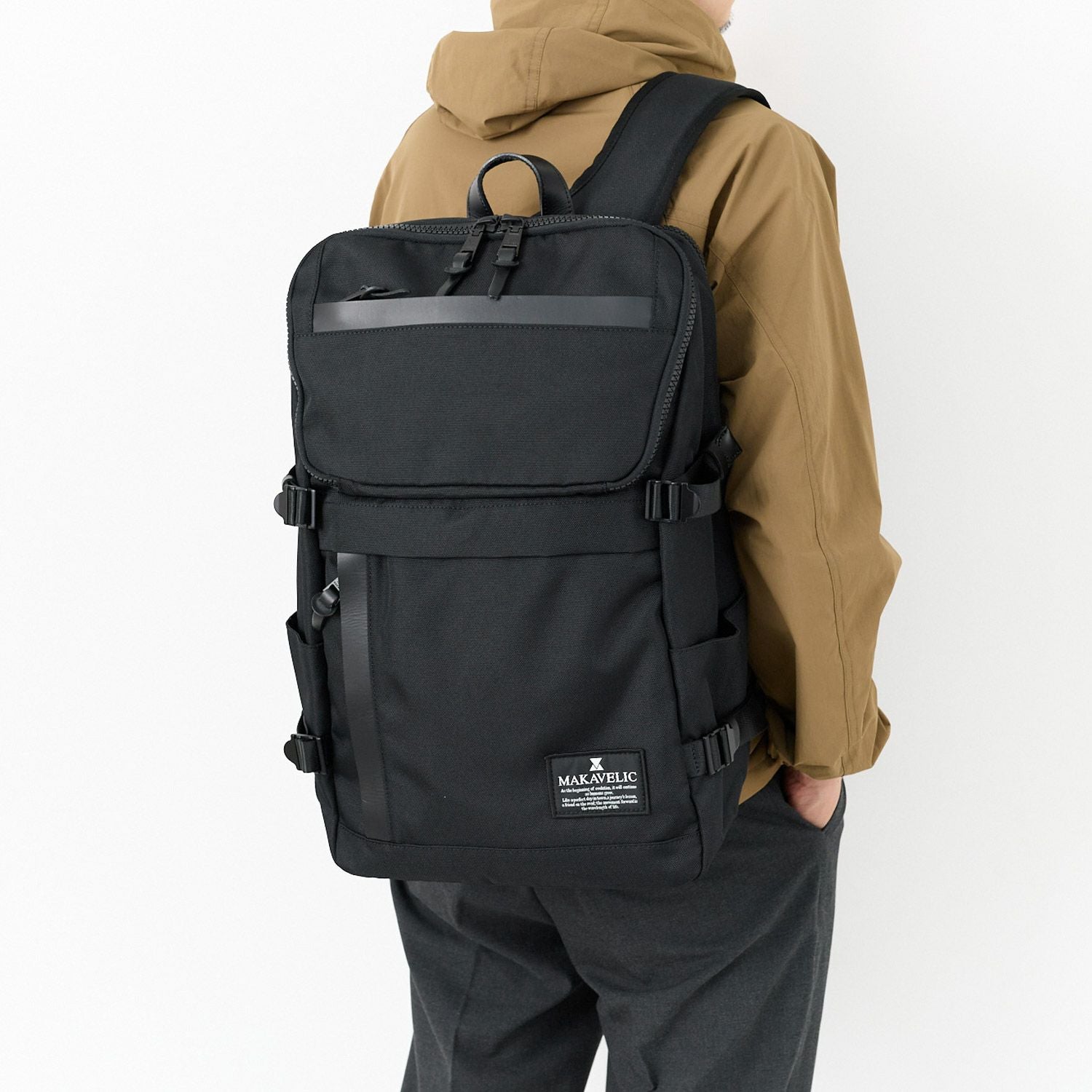 早い者勝ち＜１０R使用・美品・送料込み＞アルメリック 5.7 DD2 　K323 MAKAVELIC マキャベリック CHASE RECTANGLE3 DAYPACK 3123-10102