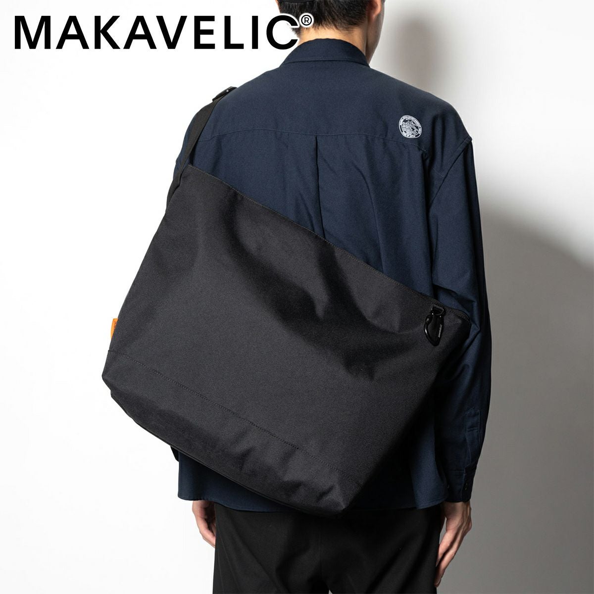 マキャベリック　デルダメッセンジャーバッグ 大型　ボディバッグ　黒 MAKAVELIC マキャベリック CHASE URBAN MESSENGER BAG 3124-10508
