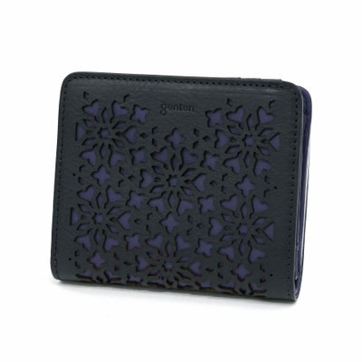 genten ゲンテン Kaleido カレイド 小銭入れ付き二つ折り財布 44811