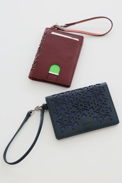 genten ゲンテン Kaleido カレイド 二つ折りパスケース 44813