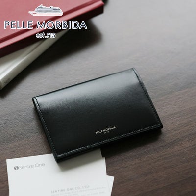 PELLE MORBIDA ペッレモルビダ Barca バルカ カーフレザー シェードラックス 名刺入れ PMO-BA705