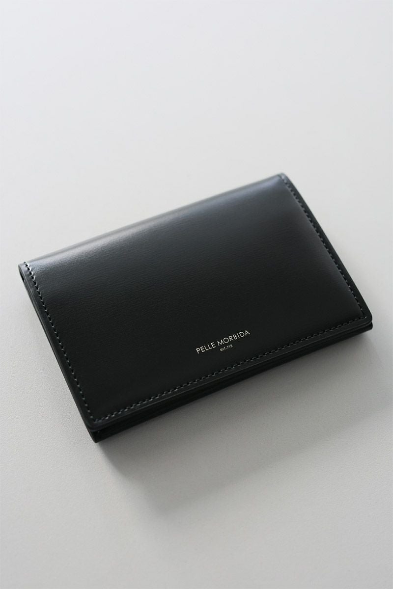 PELLE MORBIDA ペッレモルビダ Barca バルカ カーフレザー シェードラックス 名刺入れ PMO-BA705