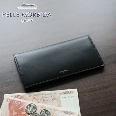 PELLE MORBIDA ペッレモルビダ Barca バルカ カーフレザー シェードラックス 長財布 PMO-BA708