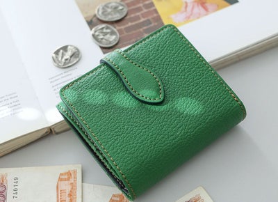 ALBERO アルベロ Capretta カプレッタ 小銭入れ付き二つ折り財布 8602