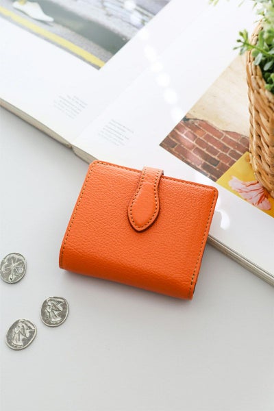 ALBERO アルベロ Capretta カプレッタ 小銭入れ付き二つ折り財布 8602