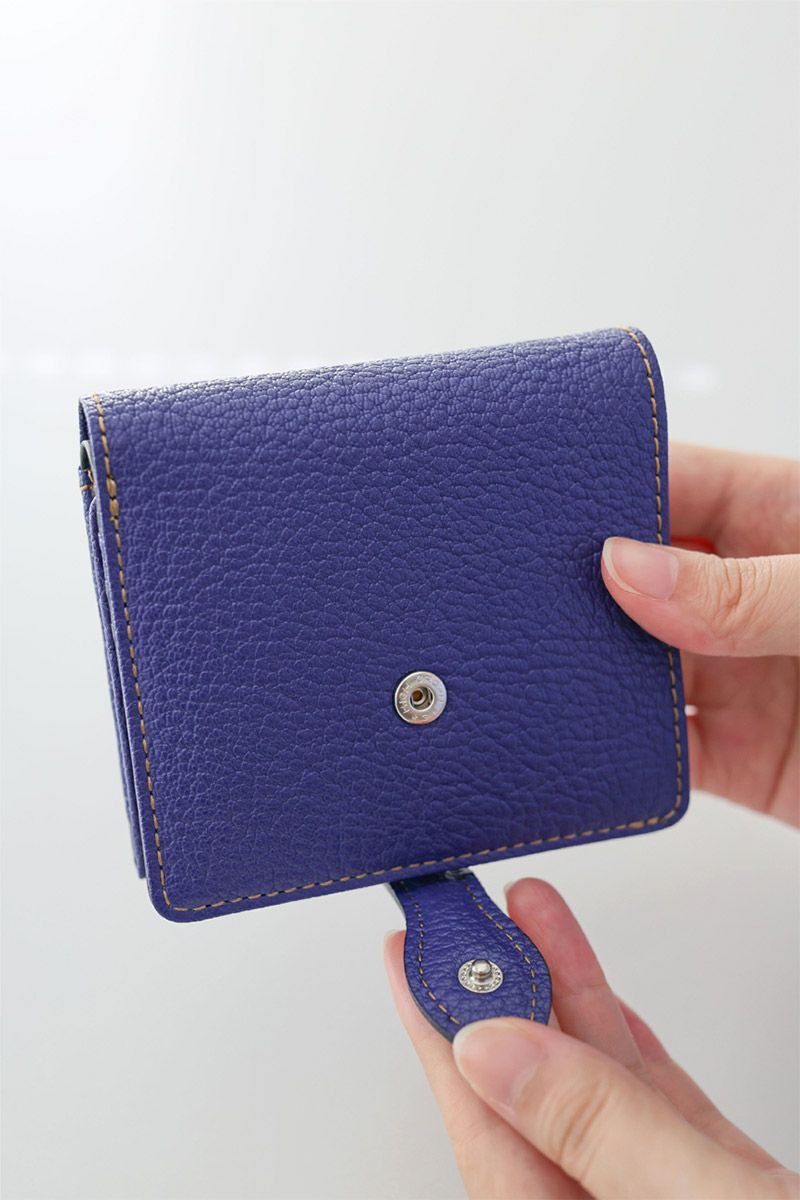 ALBERO アルベロ Capretta カプレッタ 小銭入れ付き二つ折り財布 8602