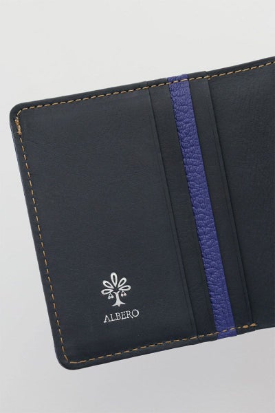 ALBERO アルベロ Capretta カプレッタ 小銭入れ付き二つ折り財布 8602