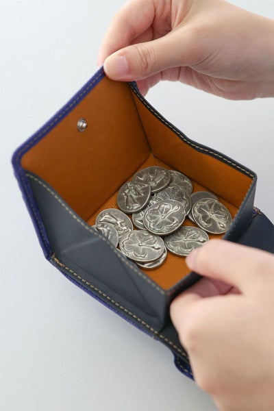 ALBERO アルベロ Capretta カプレッタ 小銭入れ付き二つ折り財布 8602