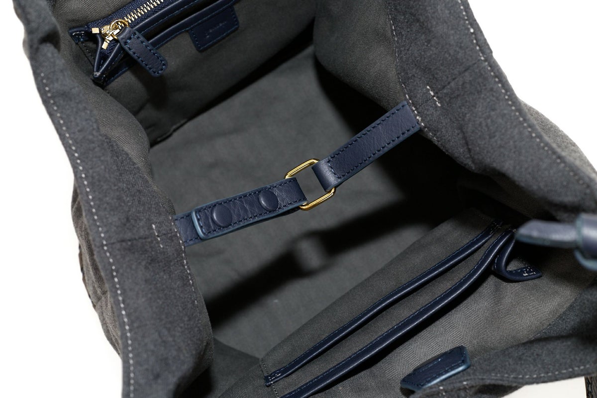 genten ゲンテン Plaid プラッド トートバッグ 44755